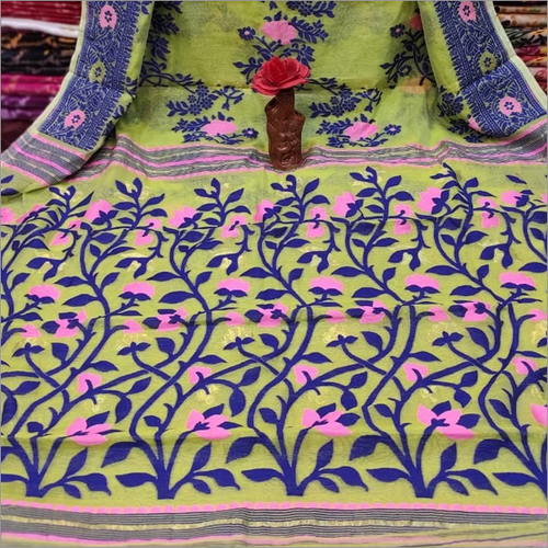 लेडीज़ बनार्शी जामदानी साड़ी