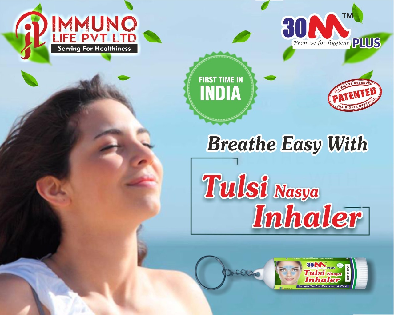 Tulsi Nasya Inhaler Ash %: 10%