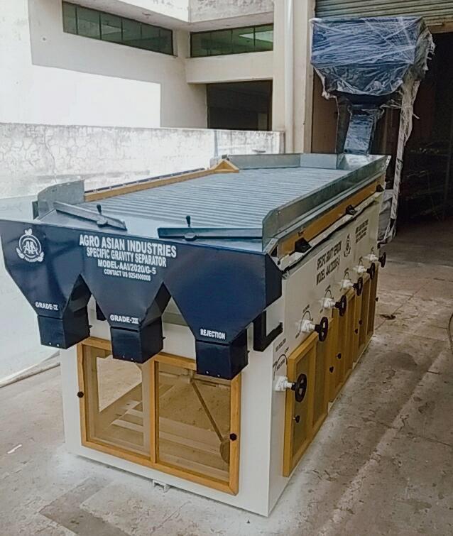 Spices Cleaning Machine - Mild Steel Build, 2-3 Tph Capacity | Automatic Control System, Frequency Speed Control, 1 Year Warranty