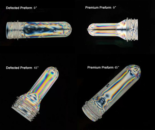 Strain Viewer - 300x335x330 Millimeter , Stress And Defect Detection For Plastic Preforms With 12 Defect Analysis Functions And Led Light Source