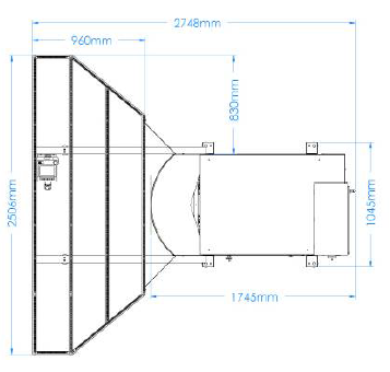 Automatic 2 Axis Cnc Corner Cleaning Machine
