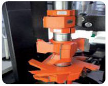 Semi-automatic Modular Pvc Corner Cleaning Machine