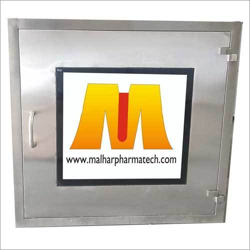 White- Silver. Static Pass Box