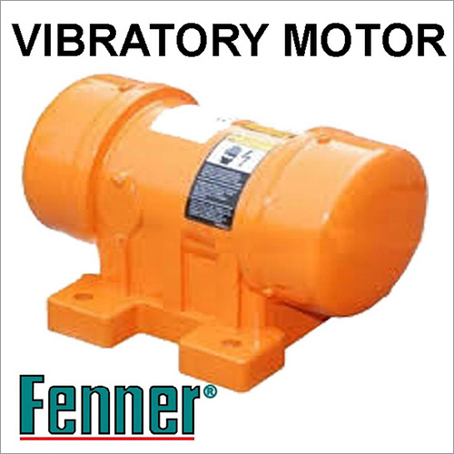 Vibratory Motor - Cast Iron, 10.5" x 7.5" x 6.5" | Orange Finish, 1/2 HP Power, 115V, 60Hz