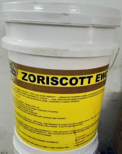 White Zoriscott Ewc - Elastomeric Waterproof Coating