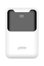 Black | Blue | White Pebble Ion 10000 Mah Power Bank