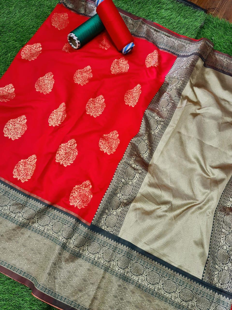 Multi Colour Soft Lichi Silk Cloth.
