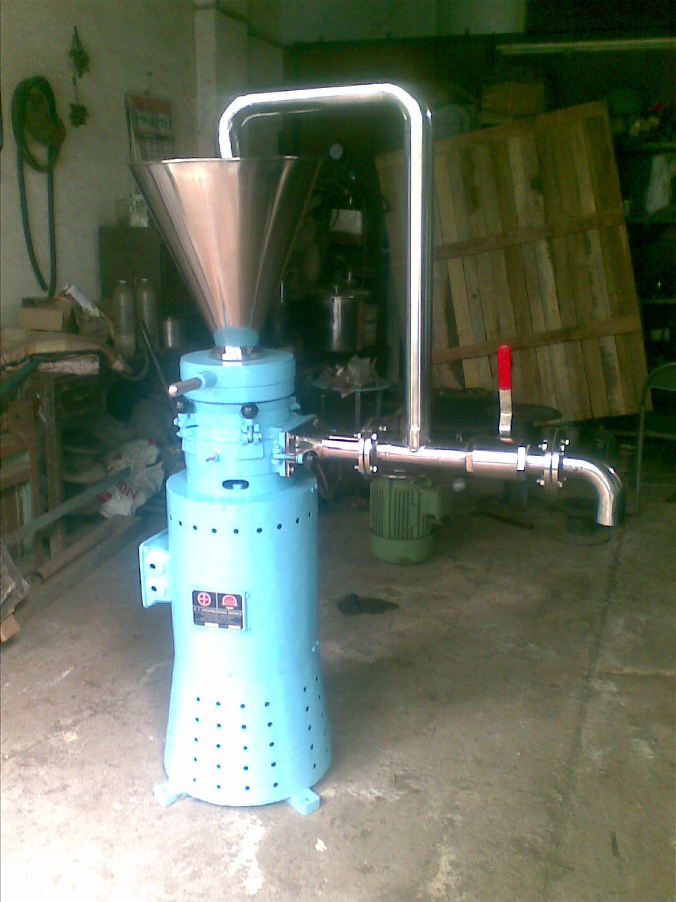Toothed Colloid Mill - Stainless Steel, High Efficiency Grinding | Precision Particle Size Reduction With Versatile Applications
