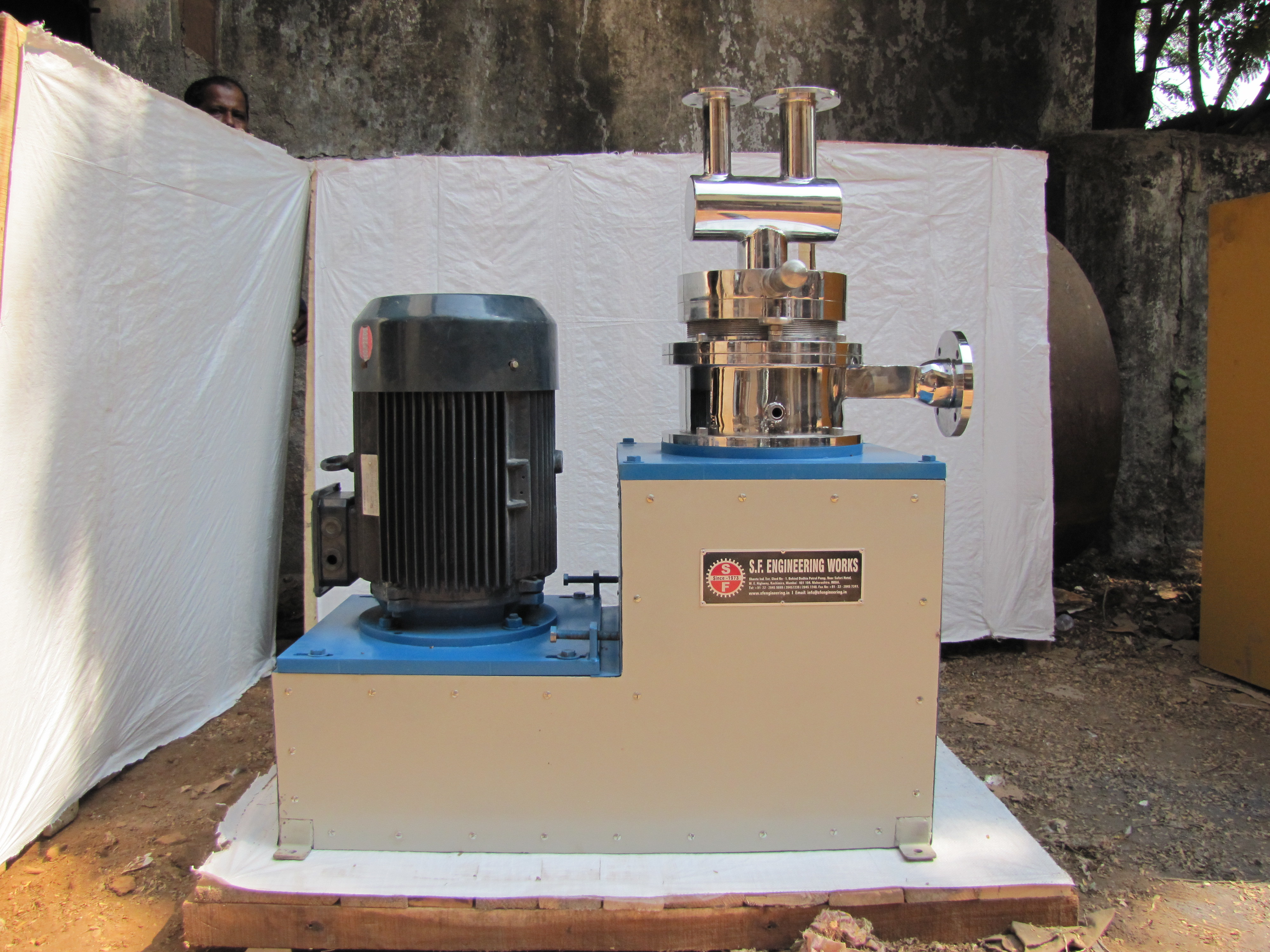 Toothed Colloid Mill - Stainless Steel, High Efficiency Grinding | Precision Particle Size Reduction With Versatile Applications
