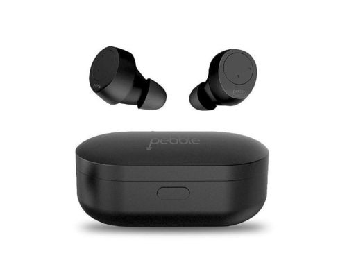 पेबल ट्विन्स डीप बास ट्रू वायरलेस ईयर पॉड्स बैटरी बैकअप: 5 + 20 घंटे