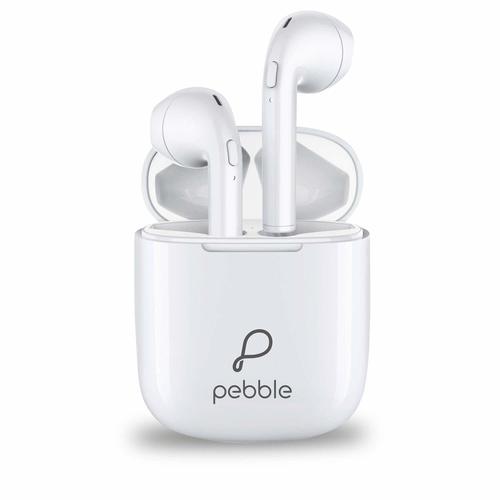 व्हाइट पेबल डुएट ट्रू वायरलेस ईयरपॉड्स