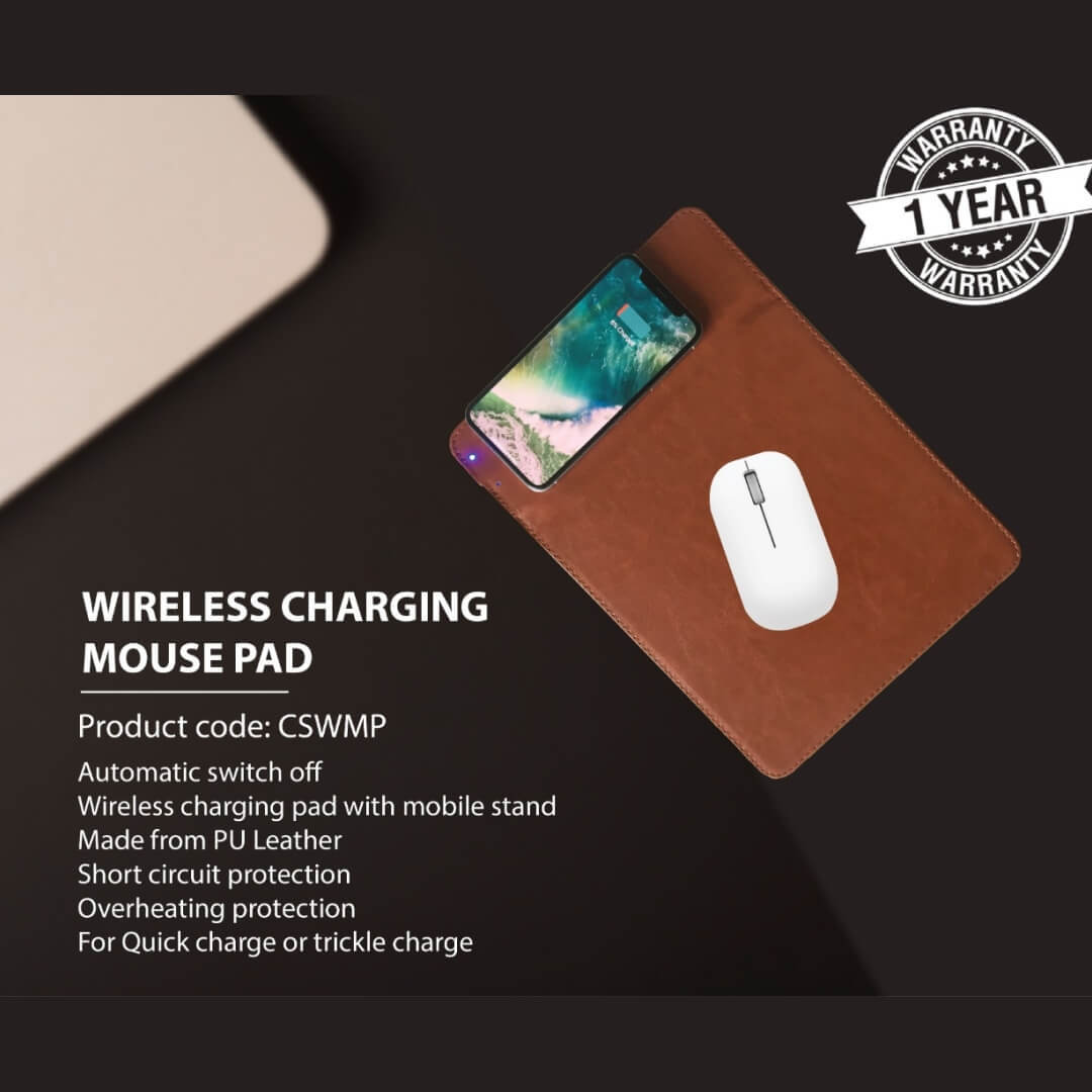 Wireless Charging Mouse Pad 10000mah