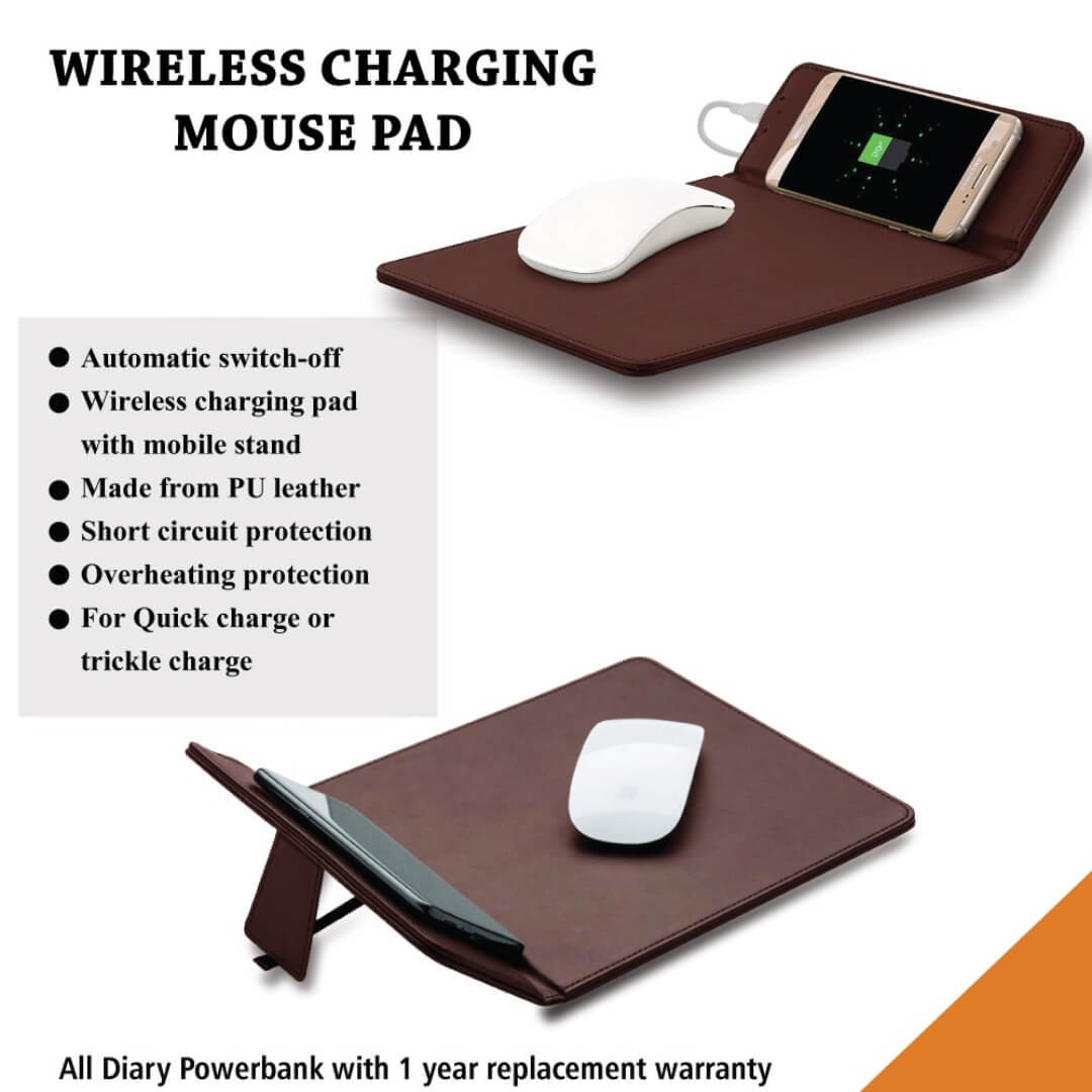 Wireless Charging Mouse Pad 10000mah