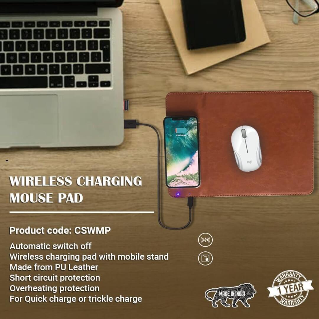 Wireless Charging Mouse Pad 10000mah