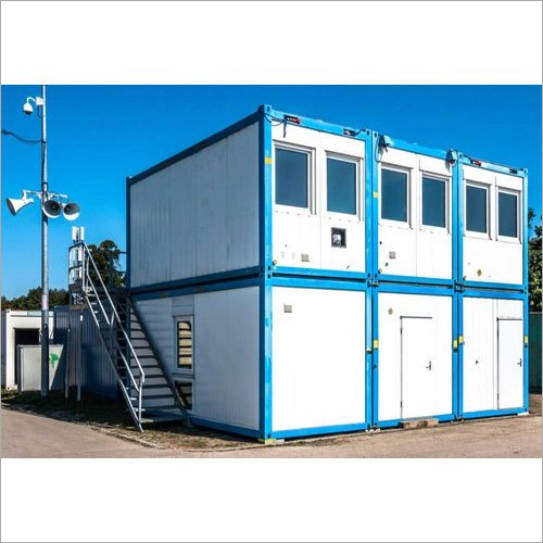 Frp Color Coated Prefabricated Cabin - Color: White