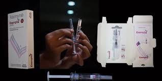 Exemptia Injection Ingredients: Adalimumab (40mg/0.8ml)