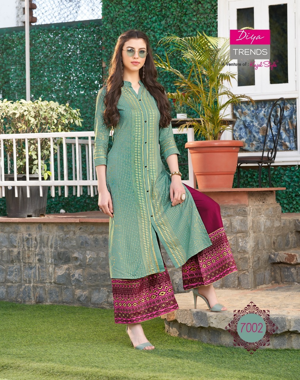 Dry Cleaning Kurti With Plazzo