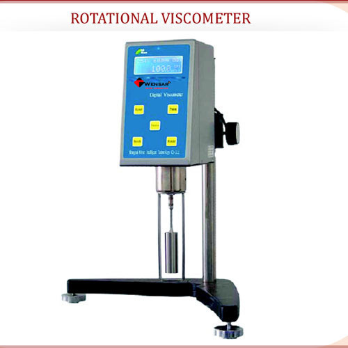Digital Rotational Viscometer - Ultra Bright LCD Display, Direct Torque Measurement Function, Auto Range & Temperature Display, Data Logger Software Option