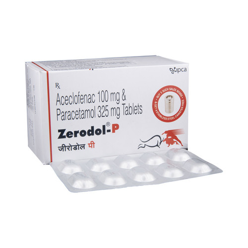 एसिक्लोफेनाक और पेरासिटामोल टैबलेट आयु समूह: वयस्क