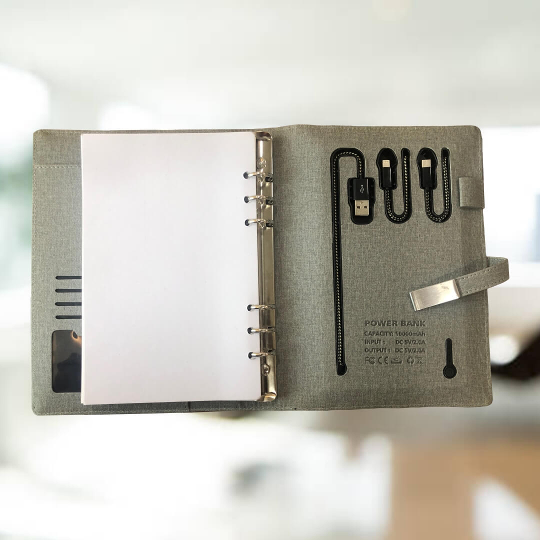 Jute Diary Power Bank 10000mah