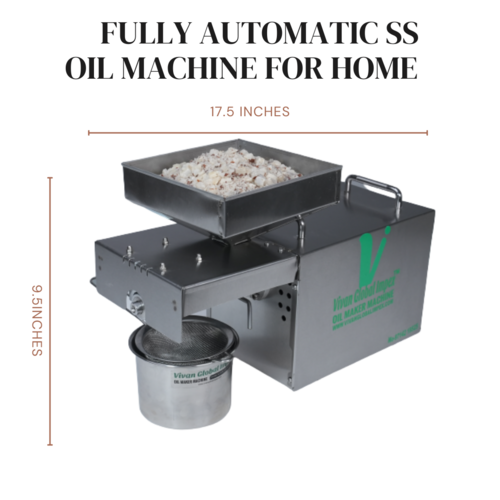 Metal Domestic Oil Maker Machine 400Watt