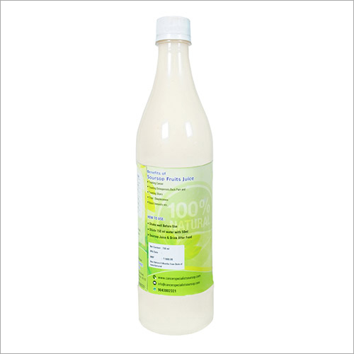 Soursop Juice - 750 Ml Plastic Bottle | Bitter Taste - Refreshing Beverage