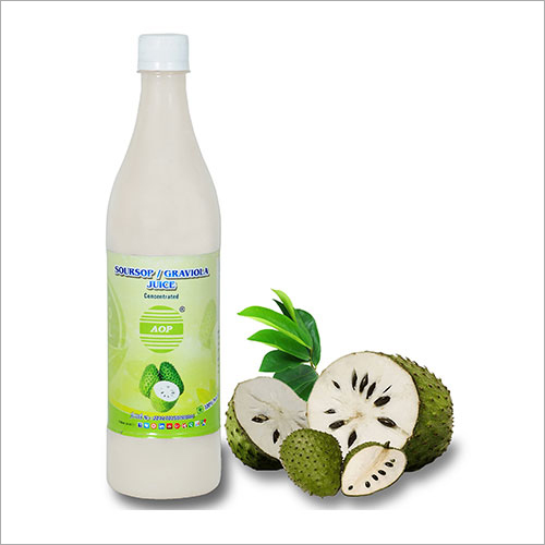Soursop Juice - 750 Ml Plastic Bottle | Bitter Taste - Refreshing Beverage