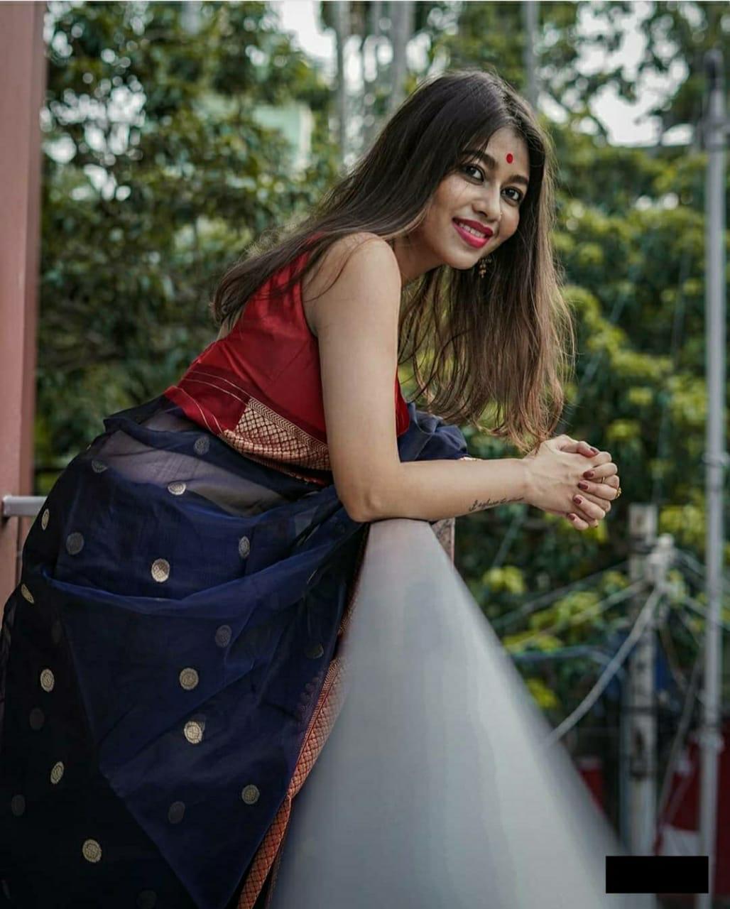 Multi Colour Banarasi Silk