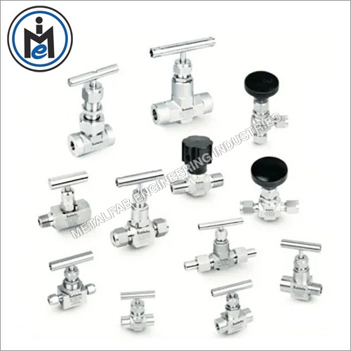 Tube Needle Valve - Stainless Steel, Silver | Warranty Included