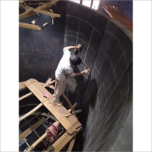 Black Industrial Rubber Lining