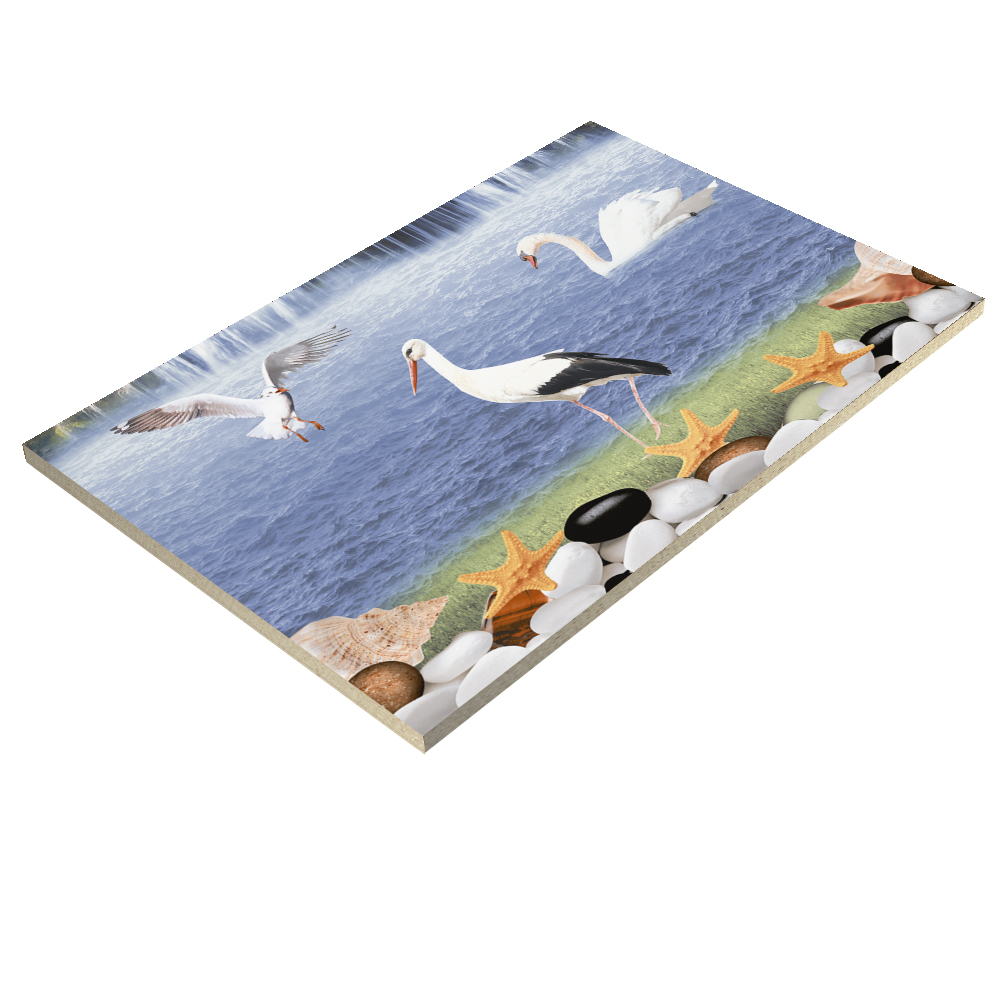 Ceramic Wall Tiles - 300x450mm, Glossy Glazed Finish | Multi-color, Acid-resistant, Heat Insulation, Aaa Grade, Rectangle Shape, Polished Surface, Wear-resistant, 8mm Thickness