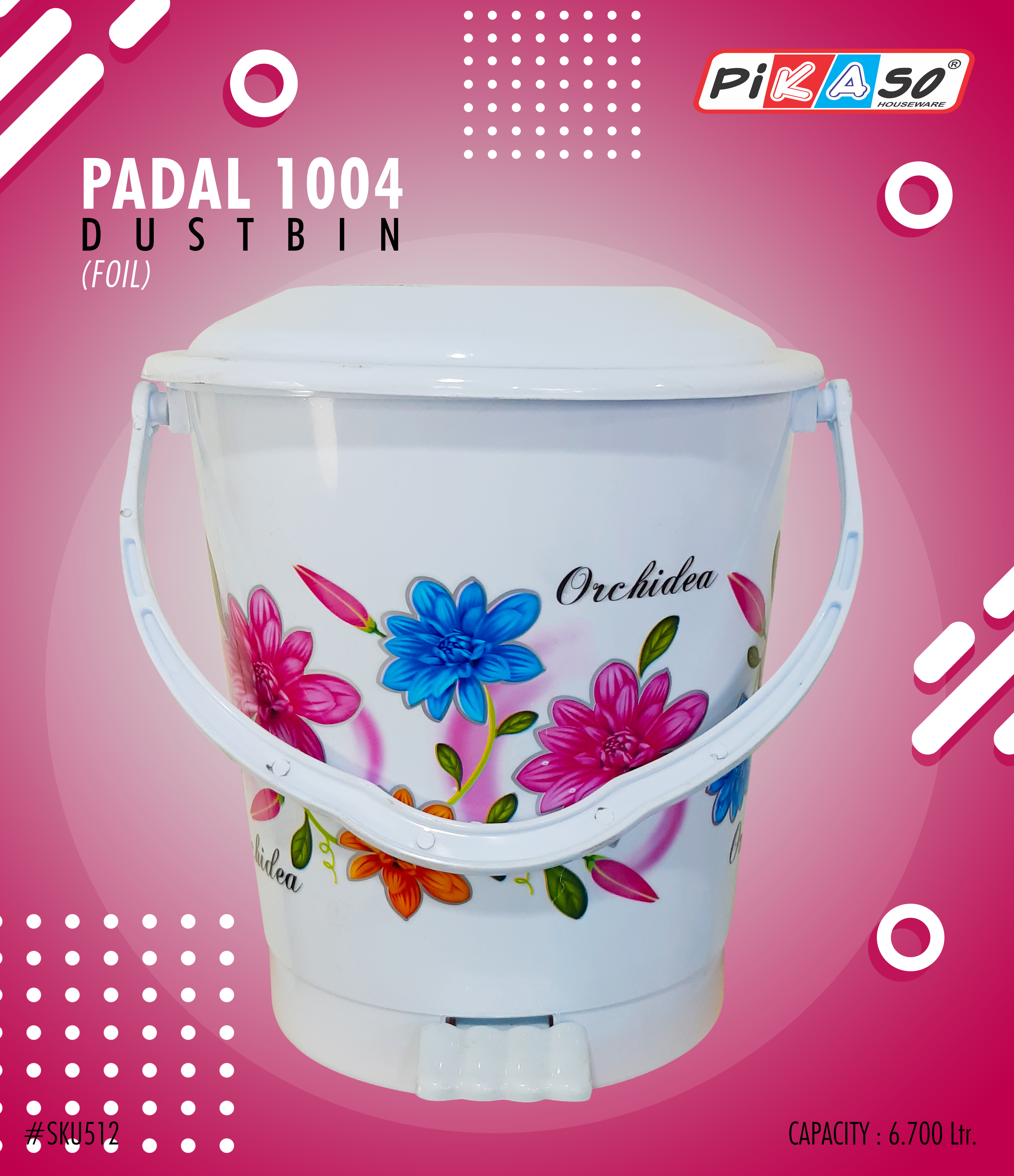 Cyan Padal 1004 (Dotted)