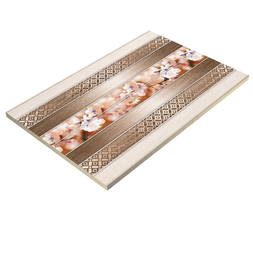 Ceramic Wall Tile - 30x45cm Rectangular Shape, Glossy Finish, Acid-Resistant, Heat Insulation, Wear-Resistant, Multi-Color