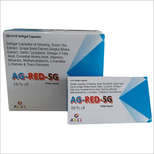 Ag-red-5g कैप्सूल