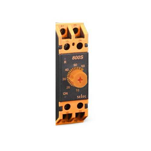 800S-1-On-60S-415 On Delay Timer Usage: Industrial