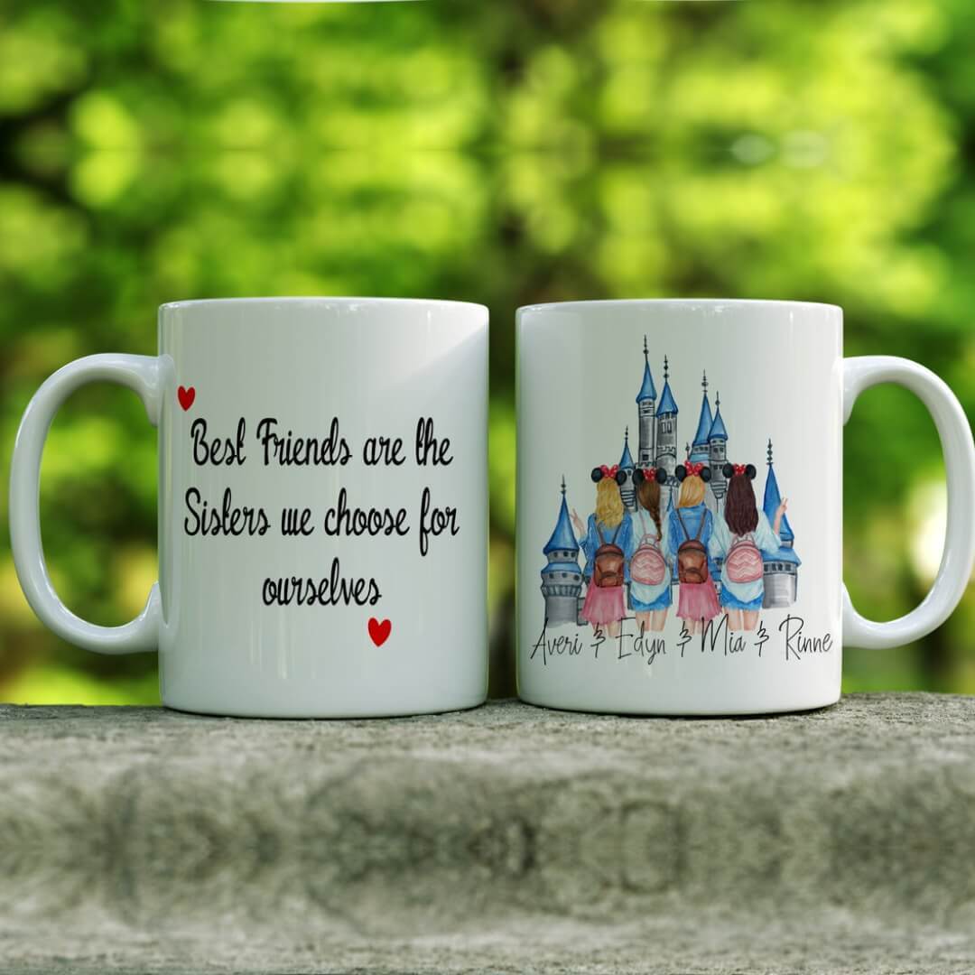 White Ceramic Coffee Mug - Super Ceramic Material, Multicolor | Lead-free, Microwave & Dishwasher Safe, Sturdy Design, Perfect Grip Handle