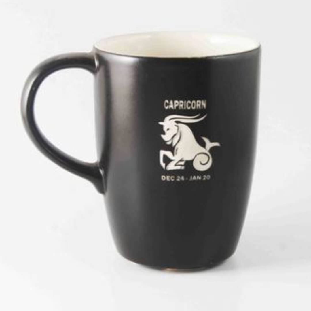 Engraved Mug - Laser Engraved Ceramic 11 Oz - Red Blue Or Black With White Engraving Dishwasher & Microwave Safe Perfect For Coffee Lovers