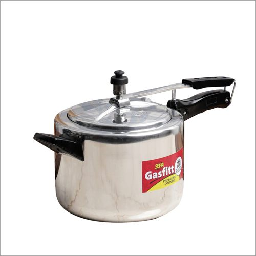 Kitchen Pressure Cooker - Aluminum, 5 Liters, 28x24x18 Cm | Lightweight 1.5 Kg, Bakelite Handle, 1 Year Warranty