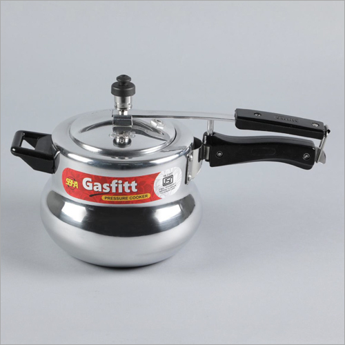 Kitchen Pressure Cooker - Aluminum, 5 Liters, 28x24x18 Cm | Lightweight 1.5 Kg, Bakelite Handle, 1 Year Warranty