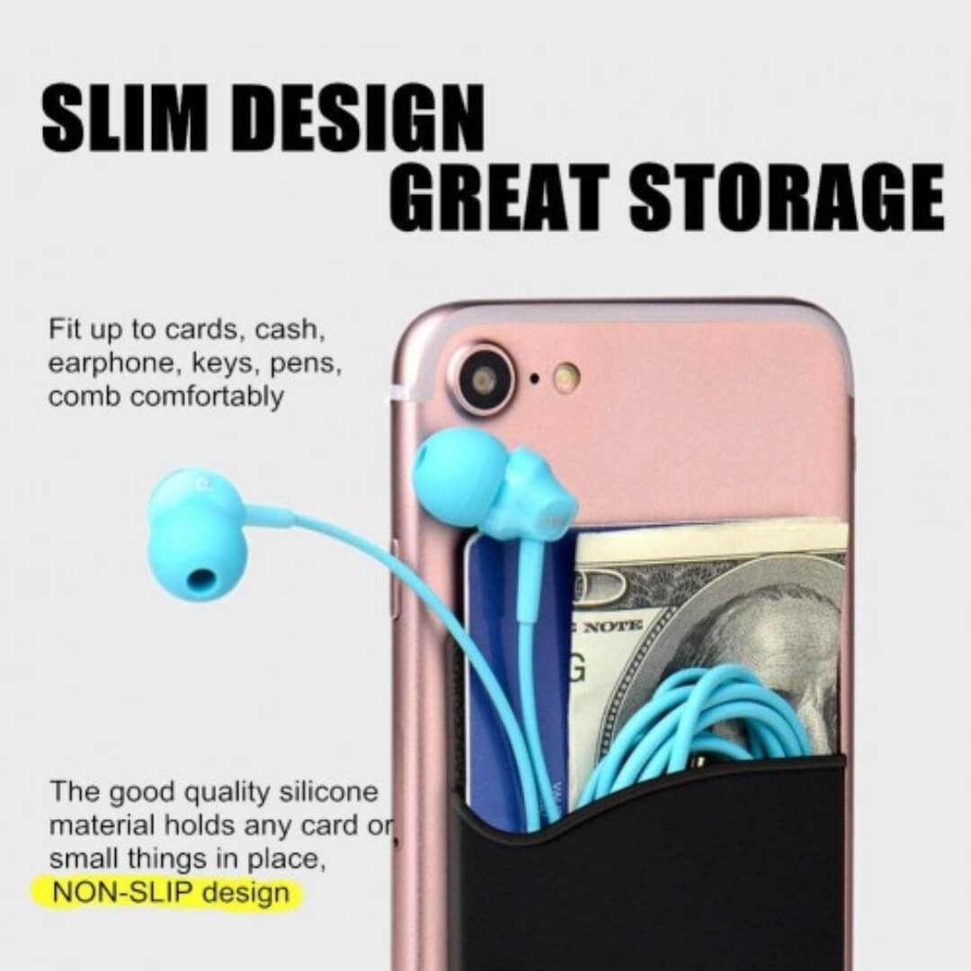 Silicone Stickable Wallet Case