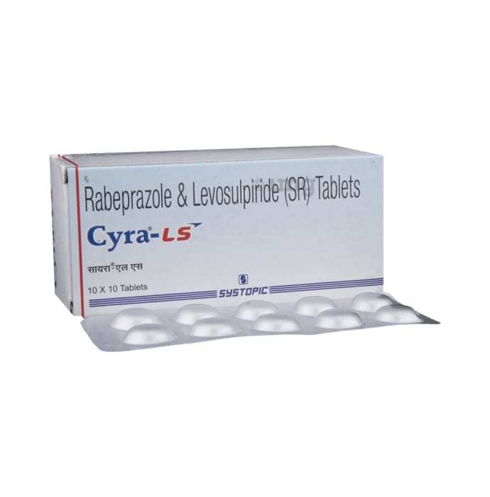 Rabeprazole & Levosulpiride Capsule - 20mg Rabeprazole & 75mg Levosulpiride, Effective Relief For Irritable Bowel Syndrome, Indigestion, Mental Disorders, Frequent Heartburn