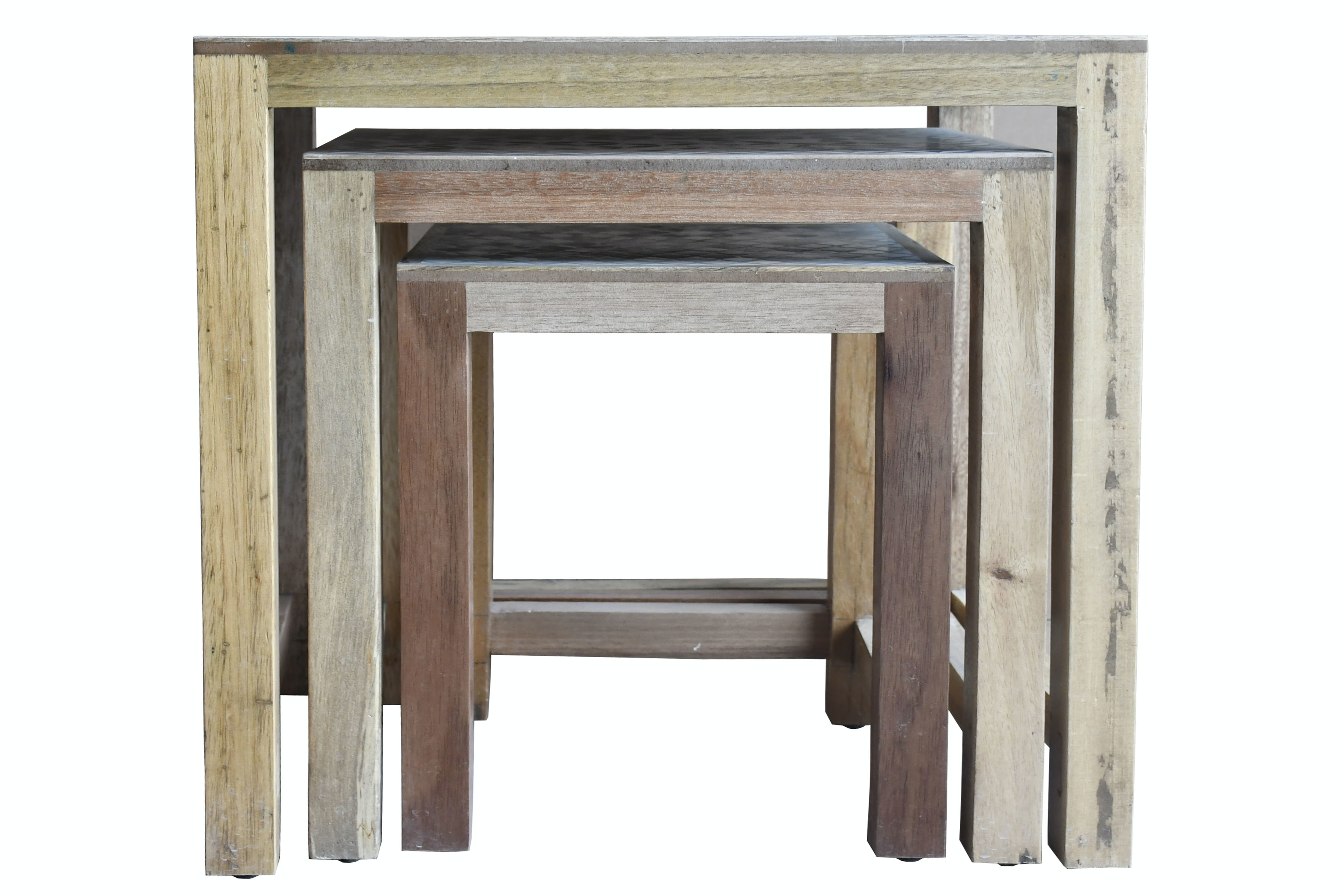 Furniture Bone Inlay Nesting Table