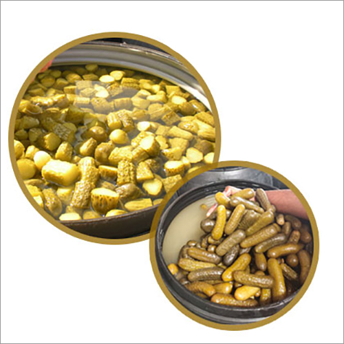 Gherkins, Cornichins , Cucumbers, Pepinillo, Preserving Compound: As Per Specs