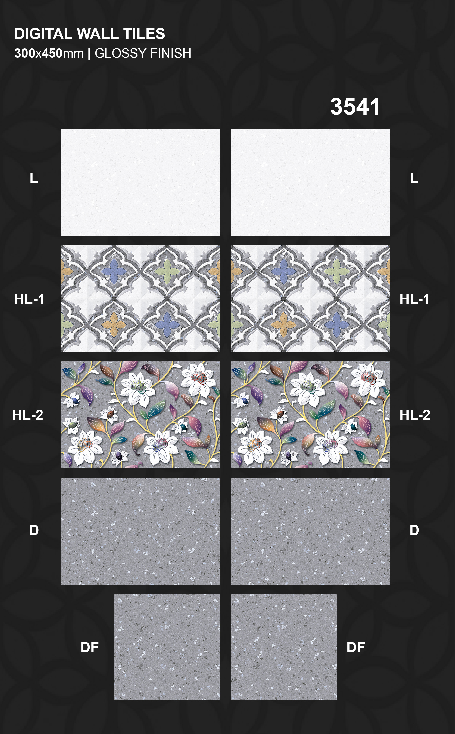 Any Color Low Cost 30x45cm Wall Tiles For Home