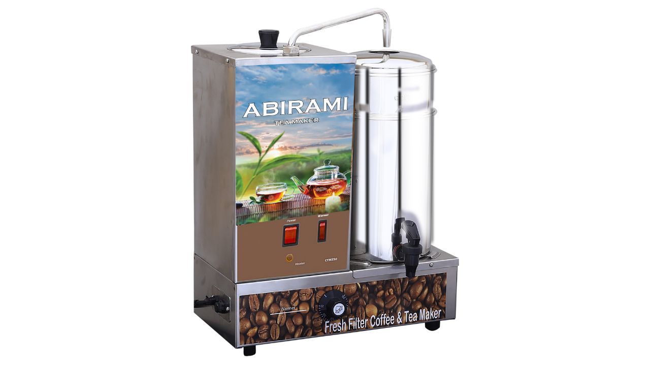 Stainless Steel Abirami Filter Coffee & Tea Maker & Electric Milk Boiler