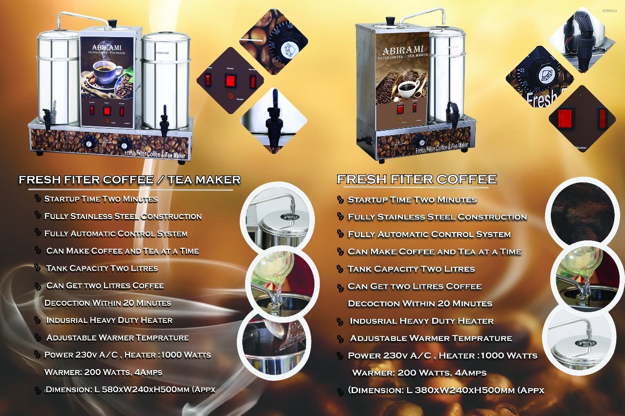 Stainless Steel Abirami Filter Coffee Making Machine
