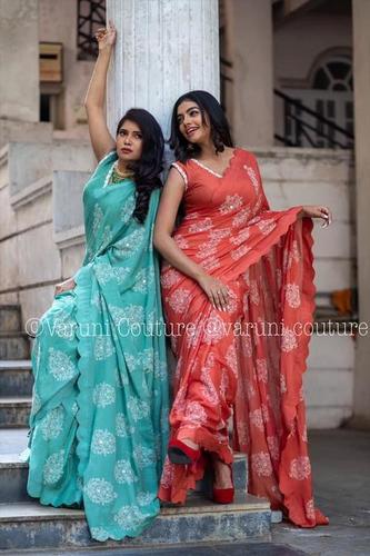 मल्टी कलर: हैवी चेन स्टिच वर्क