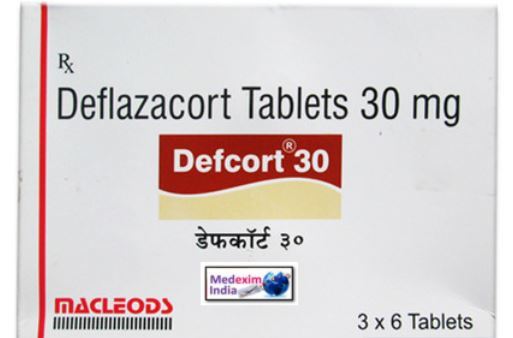 Deflazacort Tablets - 6mg, 12mg, 18mg, 24mg, 30mg | For Arthritis, Allergies, Inflammation Relief And Immunity Support
