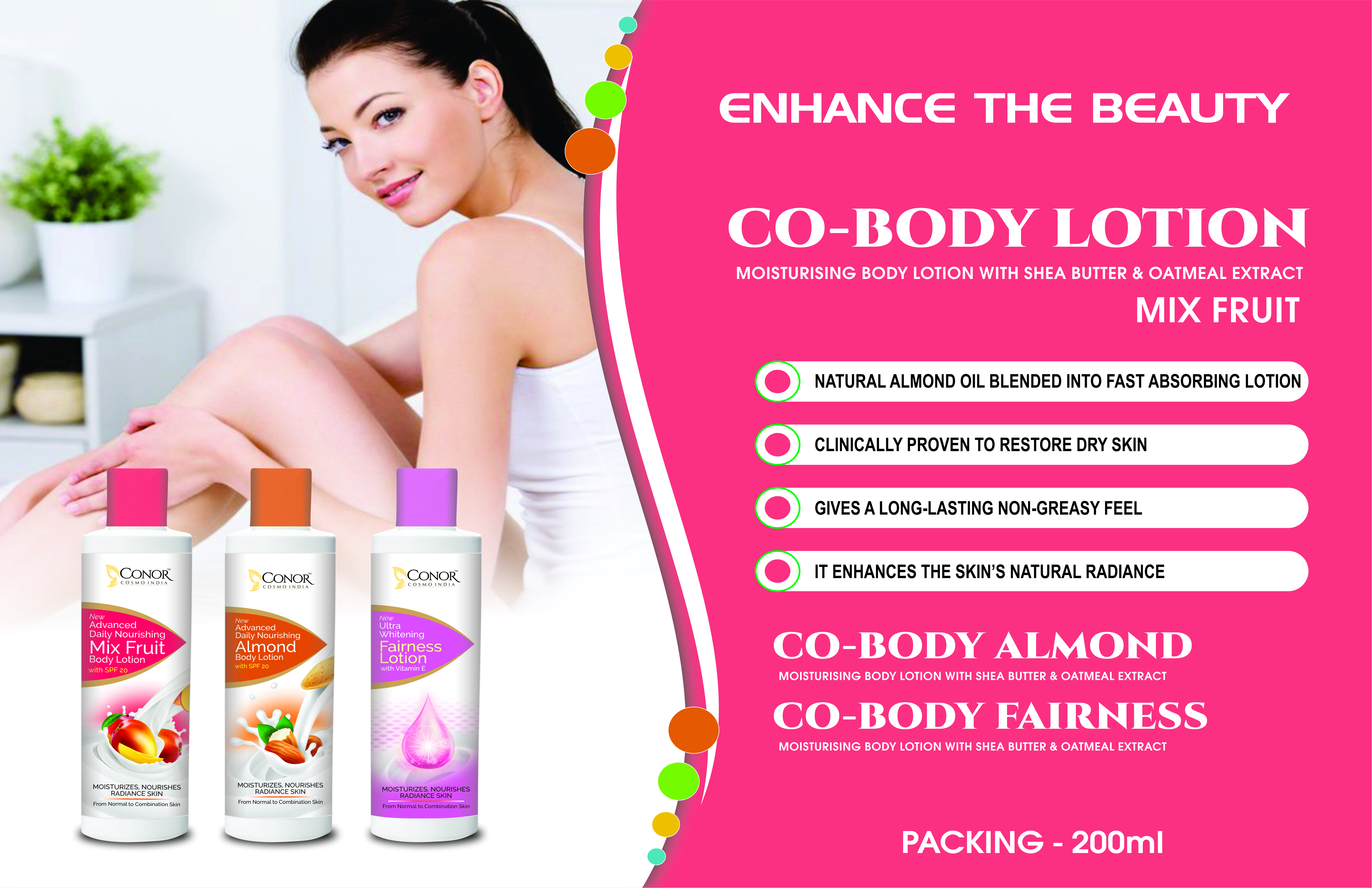 Co-body Lotion Mix Fruit - Ingredients: Herbal