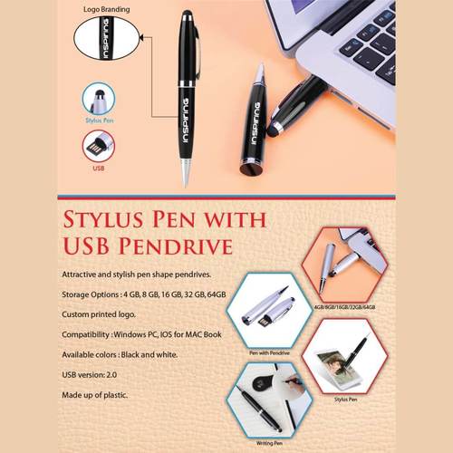 Stylus Pen With Pendrive